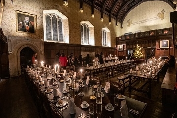 Boarders head to Peterhouse College for Christmas Dinner