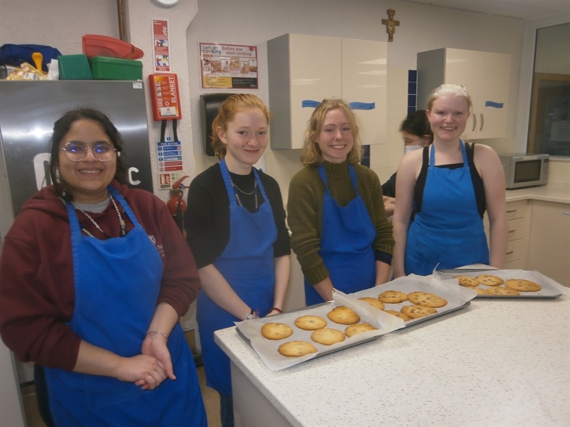 St Mary's volunteers bake treats for Arthur Rank Hospice