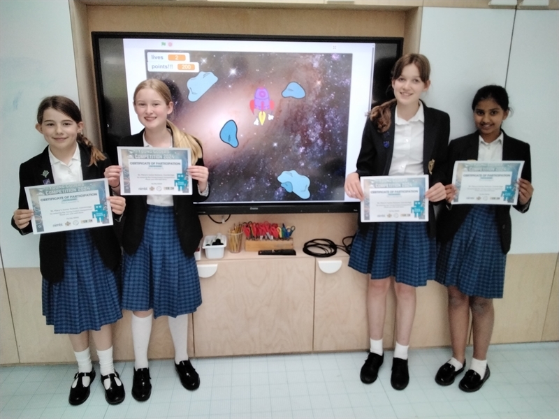 Junior School Young Coders computer game ranked in national  'Top 50'