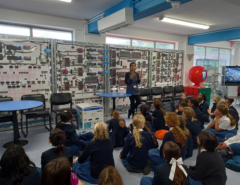 St Mary's Junior School pupils follow in the pioneering footsteps of women in Computer Science