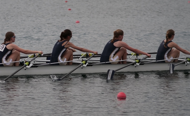 St Mary's rowers put down a strong performance in the Henley Sculls Head