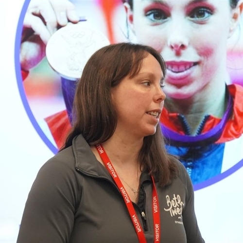 Beth Tweddle talks to the Junior School about gymnastics and being an Olympic medal winner