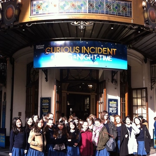 A curious theatre trip for students