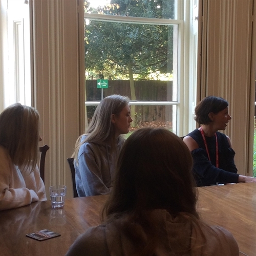 Our Sixth Form lunch with brand director of high-street fashion brand