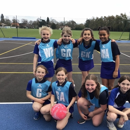 Year 5 triumph in netball tournament hosted at St Faith's