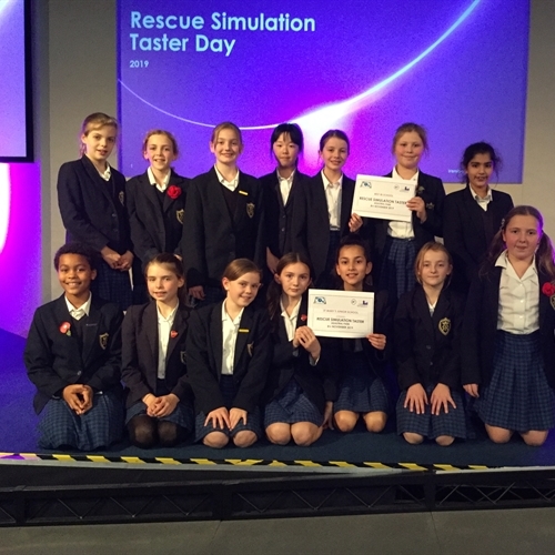 Junior School coders celebrate success at Rescue Simulation Taster Day